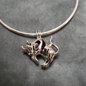 Silver plated pendant